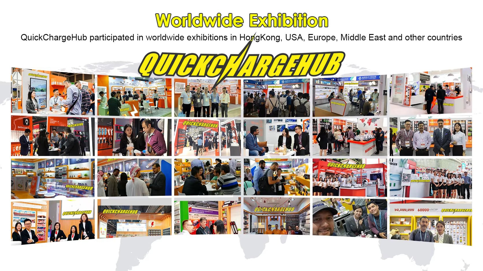 QuickChargeHub worldwide exhibition trading fair